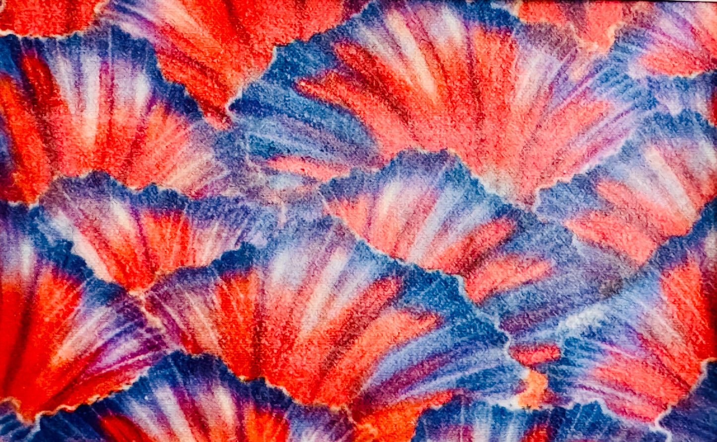 Large Beeswax Wrap- Floral (Naturally Bloomed)