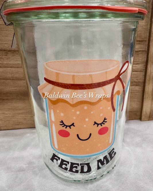 WECK Sourdough Starter Jars