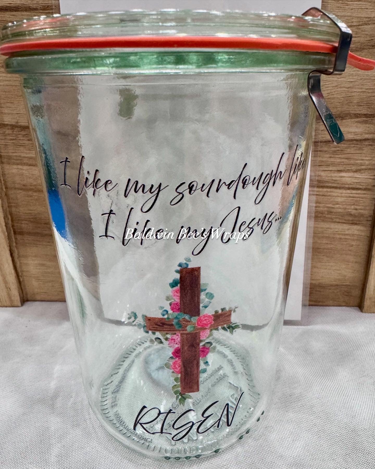 WECK Sourdough Starter Jars