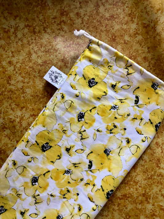 Bread Storage Set (Yellow Poppy)