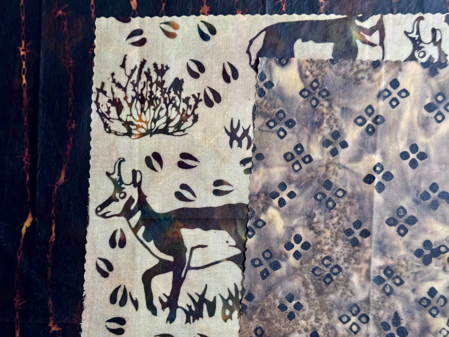 Beeswax Food Wrap Starter Set- Pronghorn Antelope