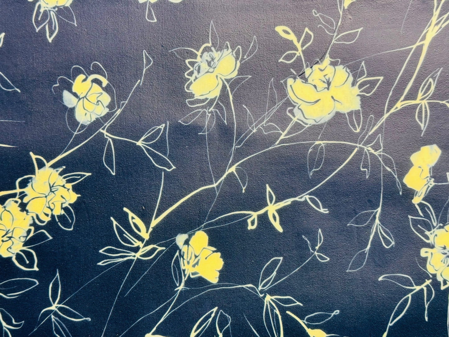 Sourdough and Loose Produce Beeswax Wrap (Blue Rose)