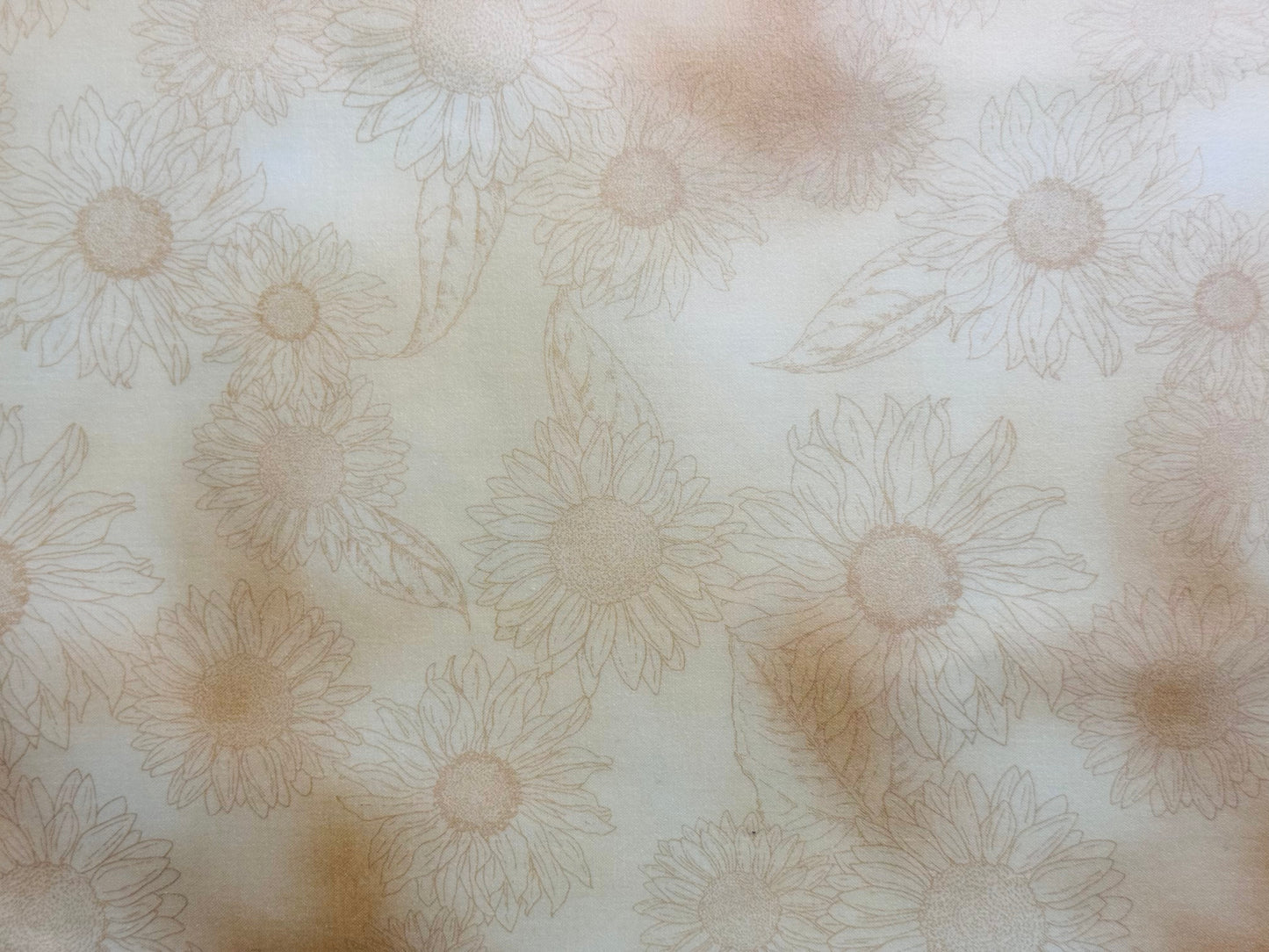 Sourdough and Loose Produce Beeswax Wrap (Tan Sunflower)