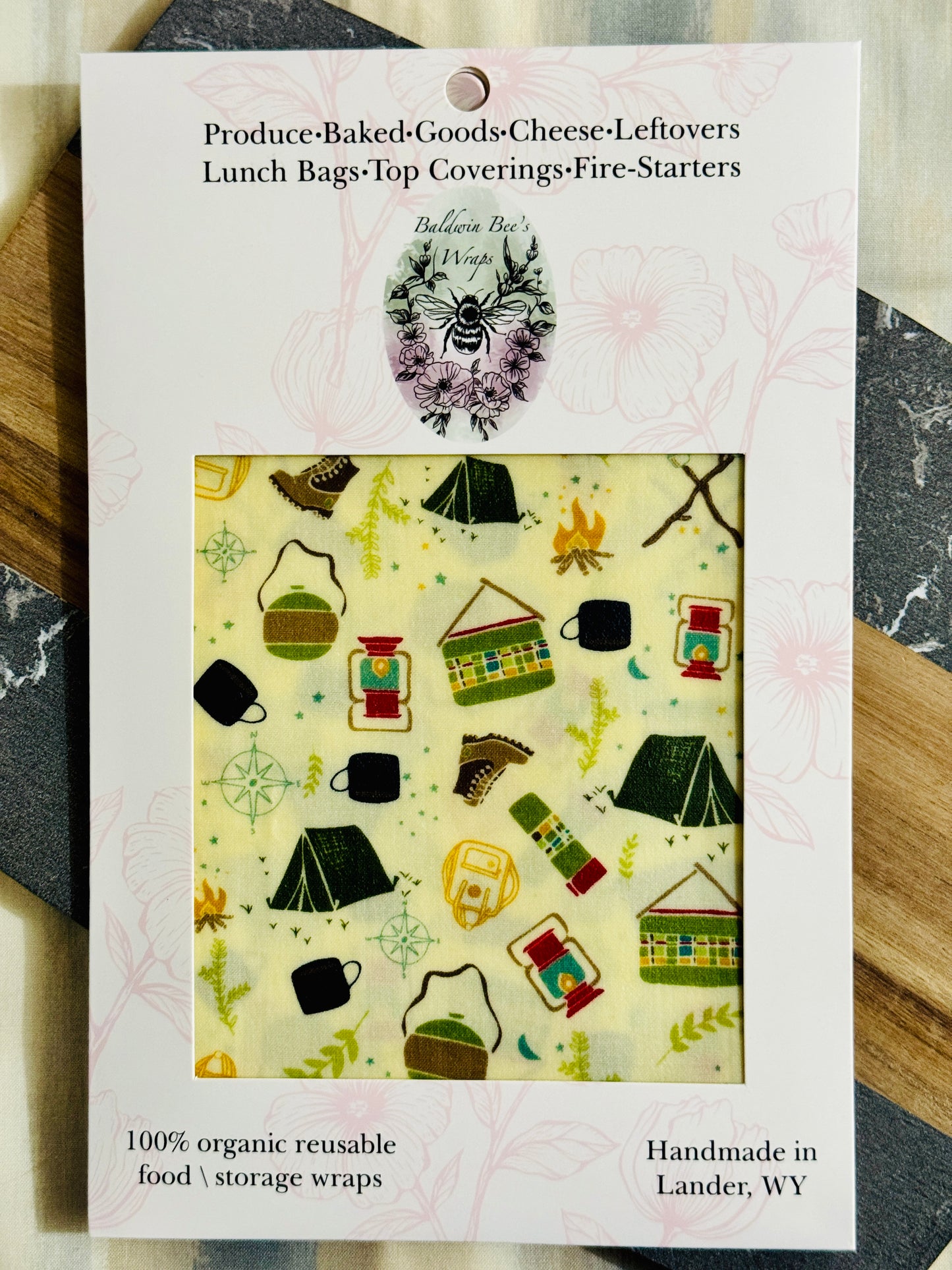 Jumbo Beeswax Bread Wrap — For Sourdough & Loose Produce (Let's Wander)