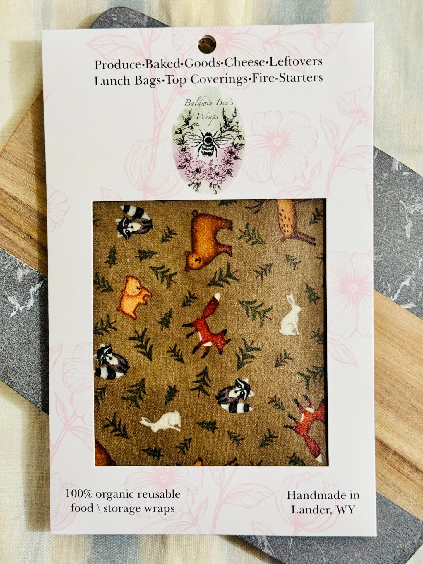 Jumbo Beeswax Bread Wrap — For Sourdough & Loose Produce (Let's Wander)