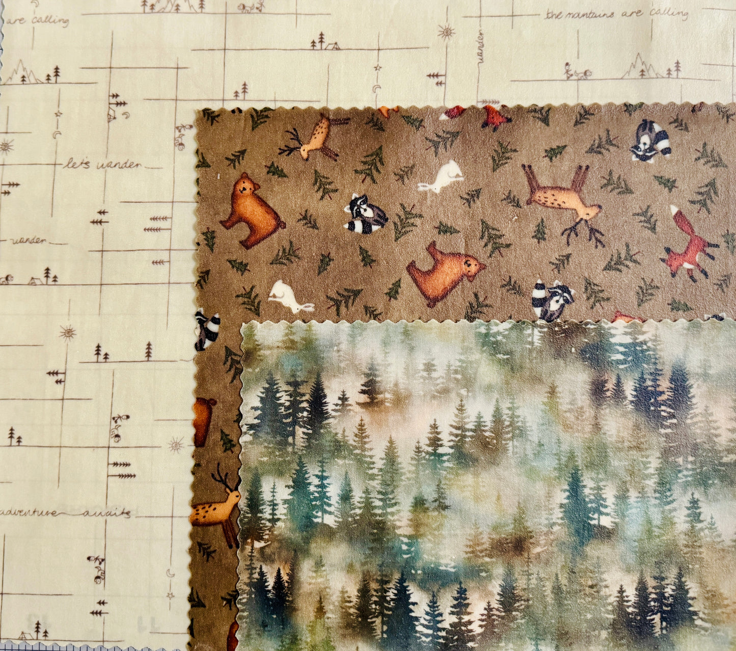 Beeswax Food Wrap Starter Set- (Let's Wander)