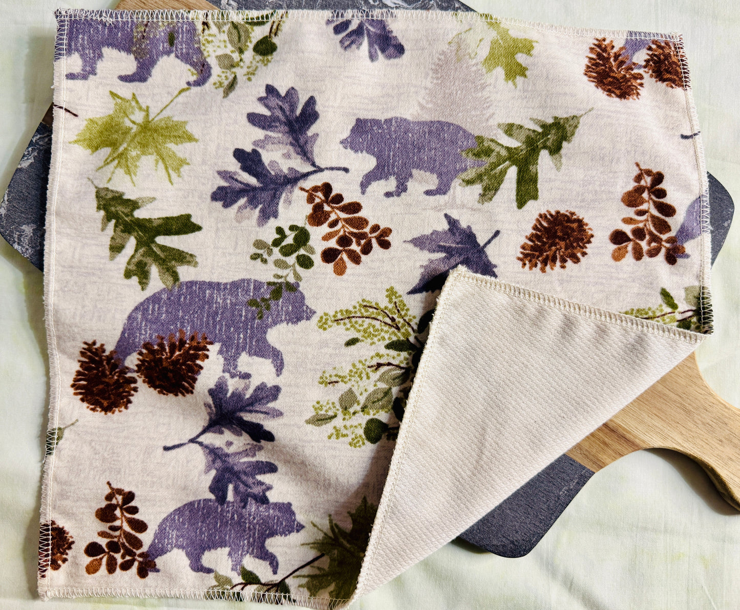 Reusable Kitchen Towels – Set of 6 (Cabin)