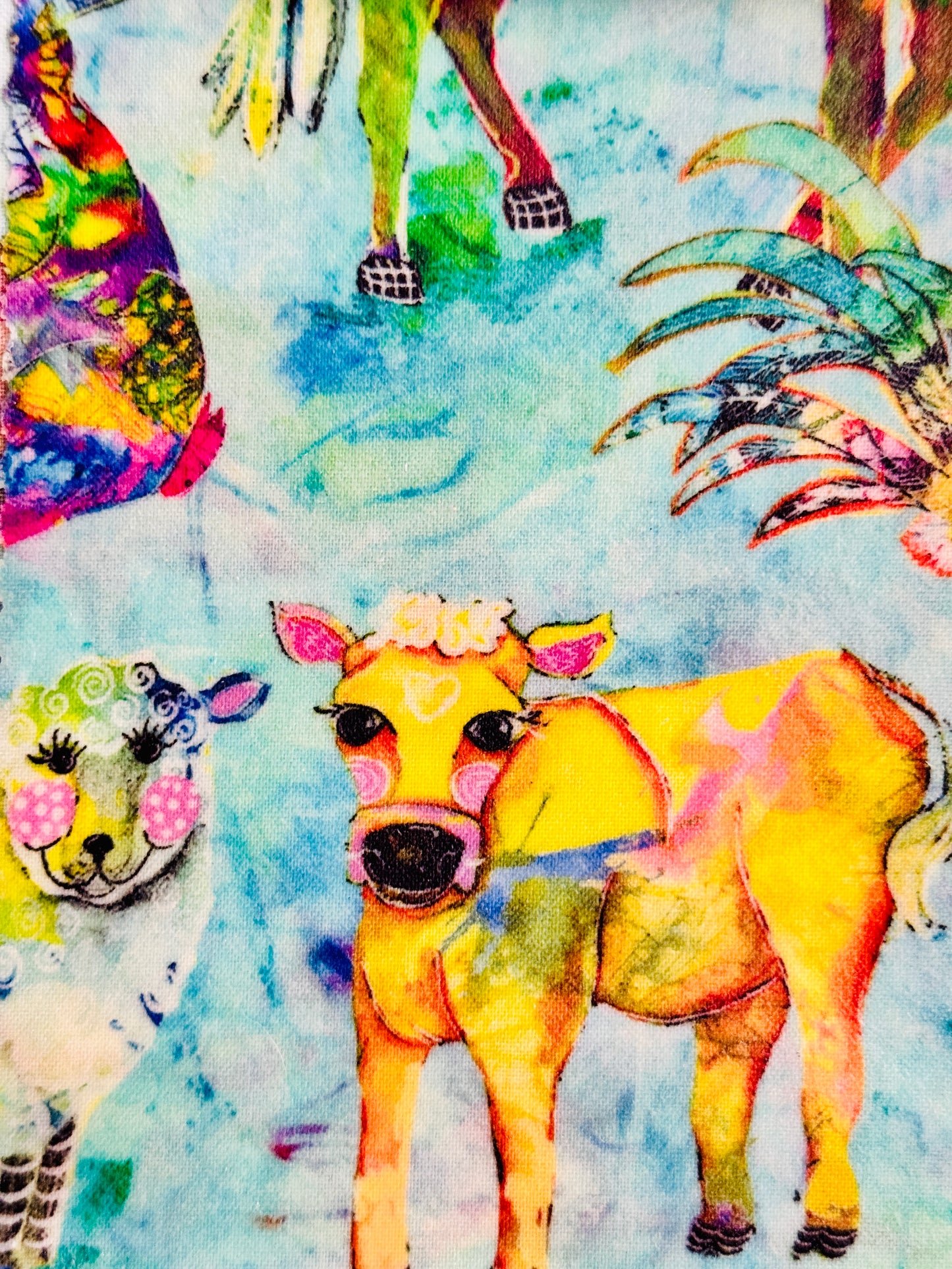 Jumbo Beeswax Wrap (Bloomed)- For Sourdough and Loose Produce Storage