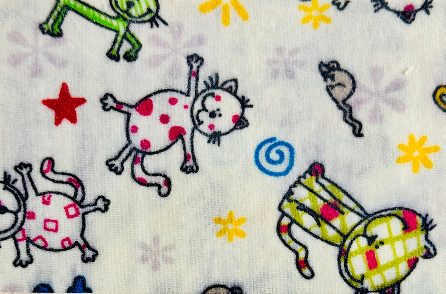 Large Beeswax Wrap- Animals (Naturally Bloomed)