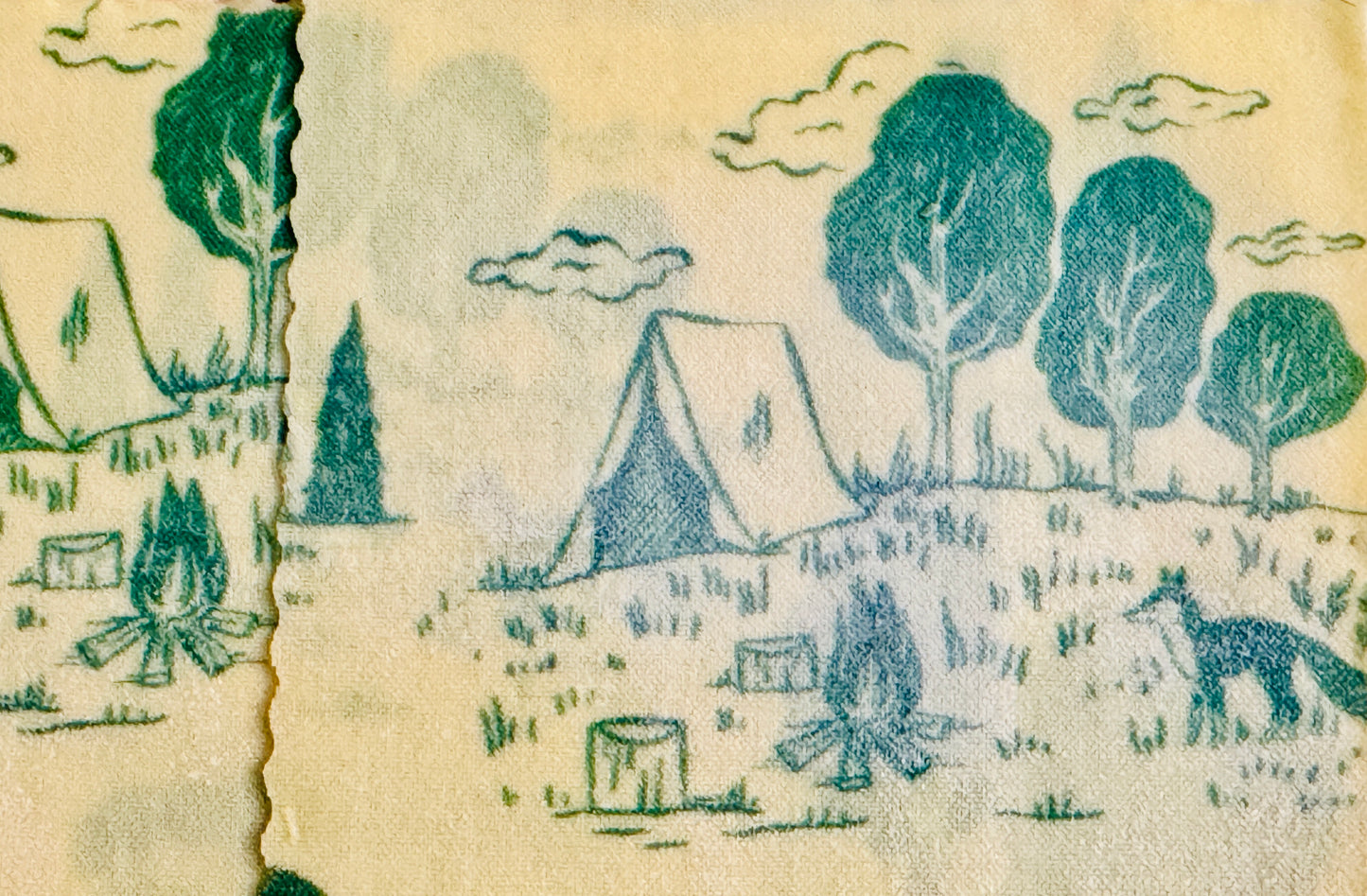 Large Beeswax Wrap- Outdoors & Adventure (Naturally Bloomed)