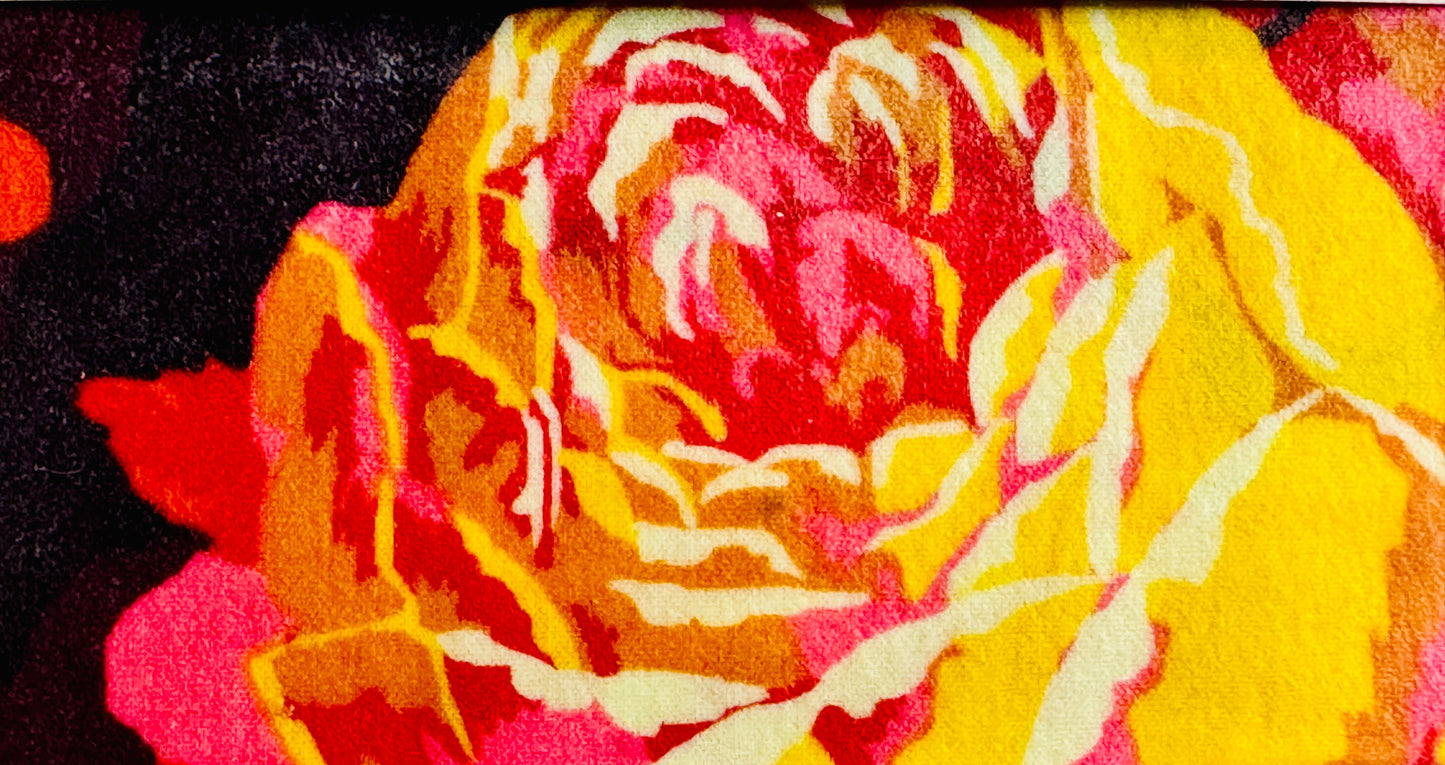 Large Beeswax Wrap- Floral  (Naturally Bloomed)