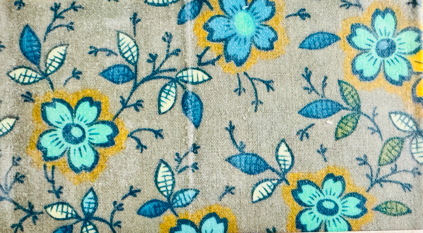 Large Beeswax Wrap- Floral  (Naturally Bloomed)