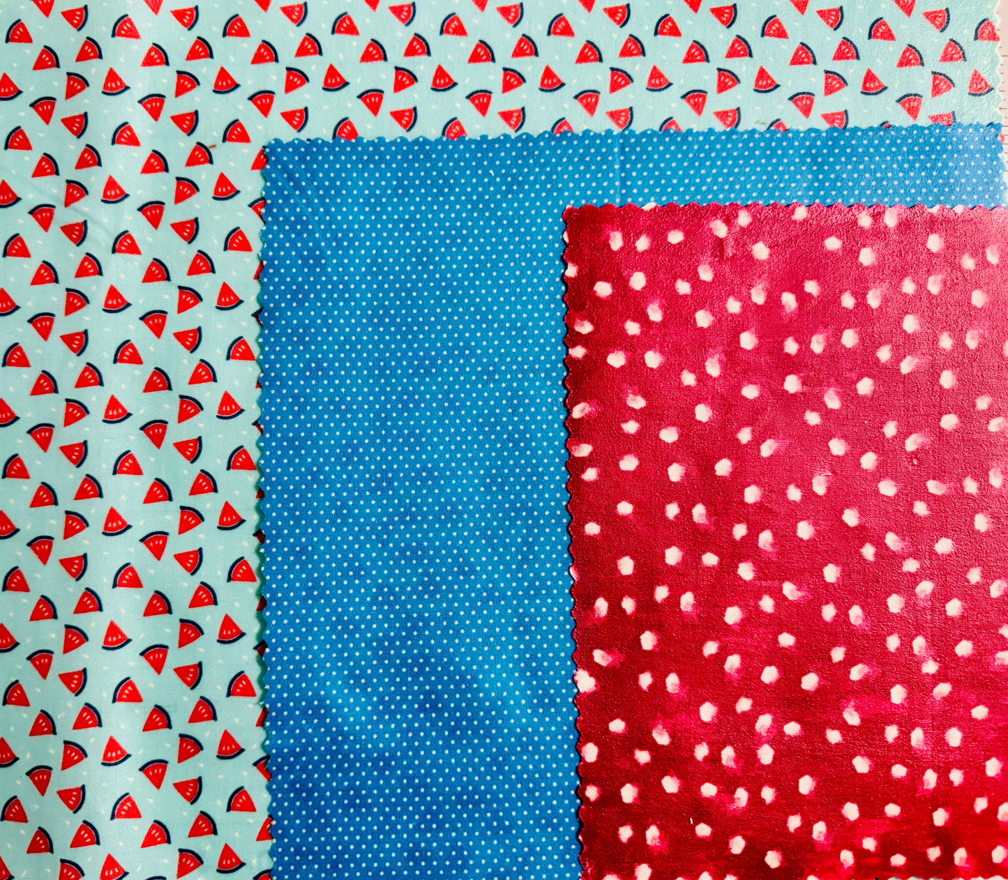 Beeswax Food Wrap Starter Set- (Watermellon)