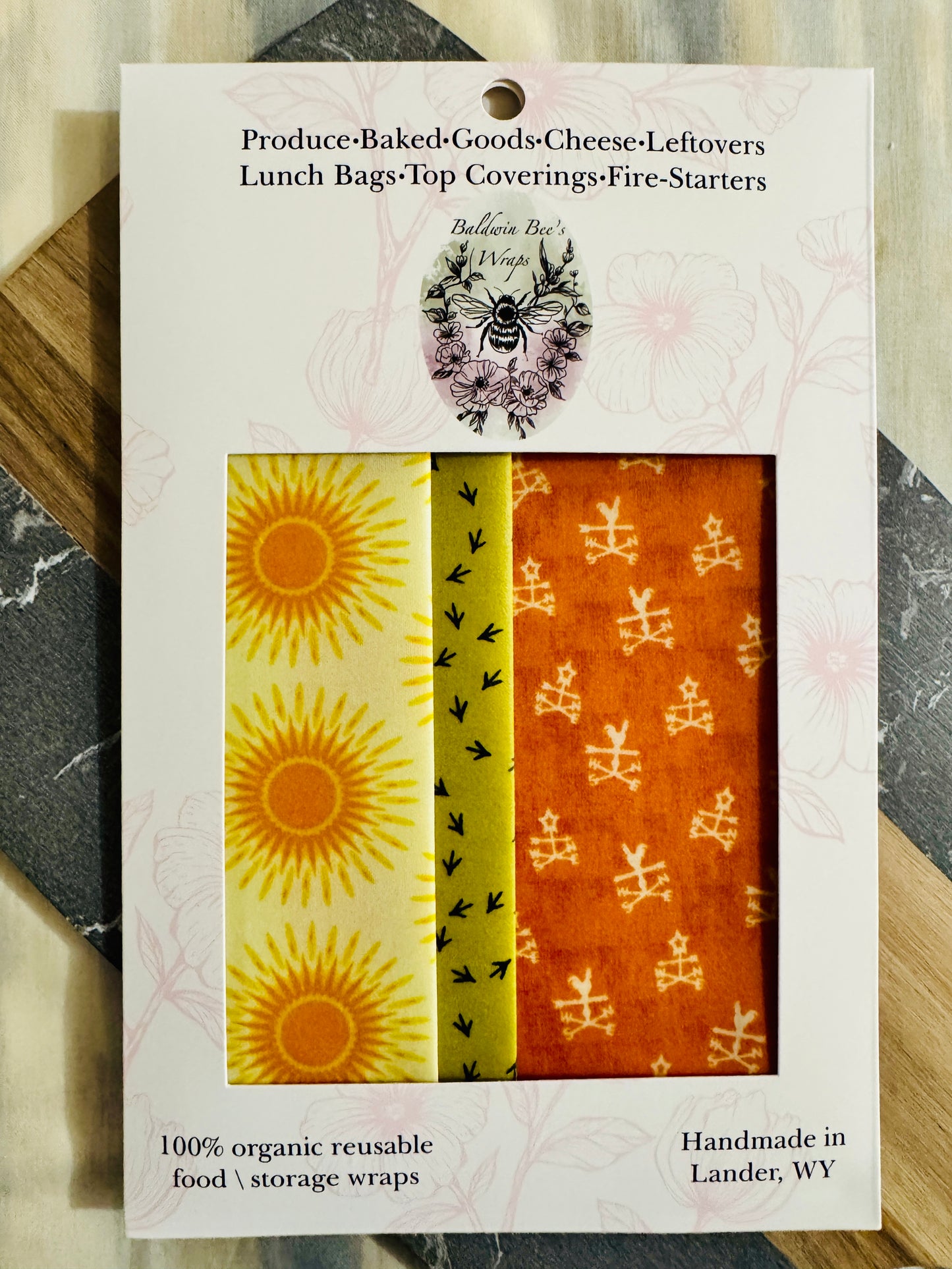 Down On The Farm- Handmade Beeswax Wraps