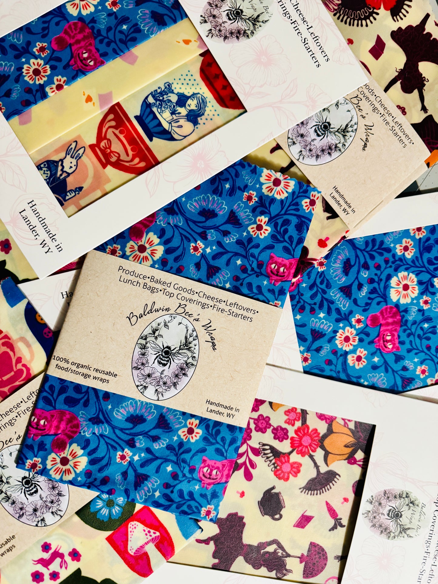 Down The Rabbit Hole- Handmade Beeswax Wraps