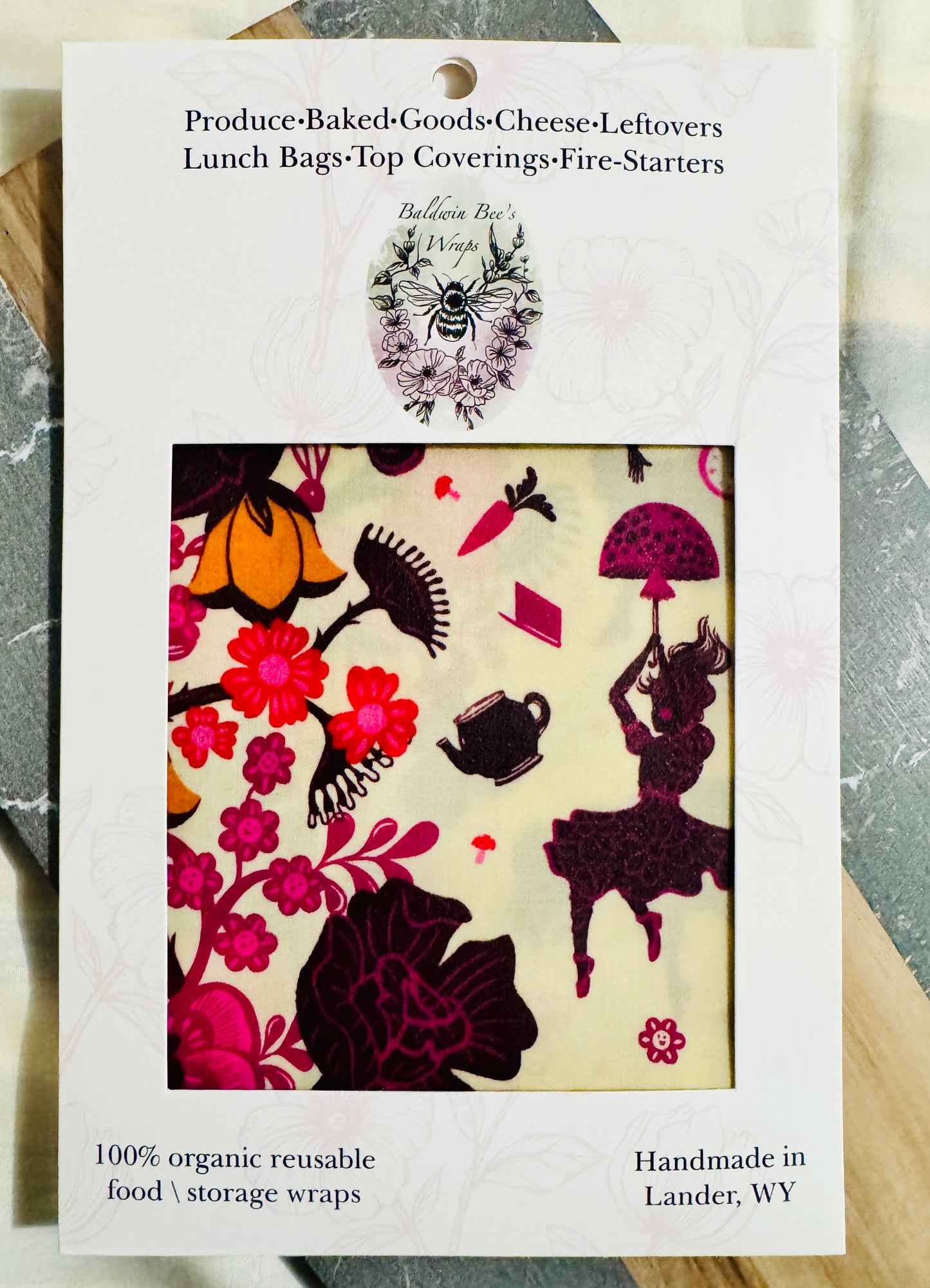 Down The Rabbit Hole- Handmade Beeswax Wraps