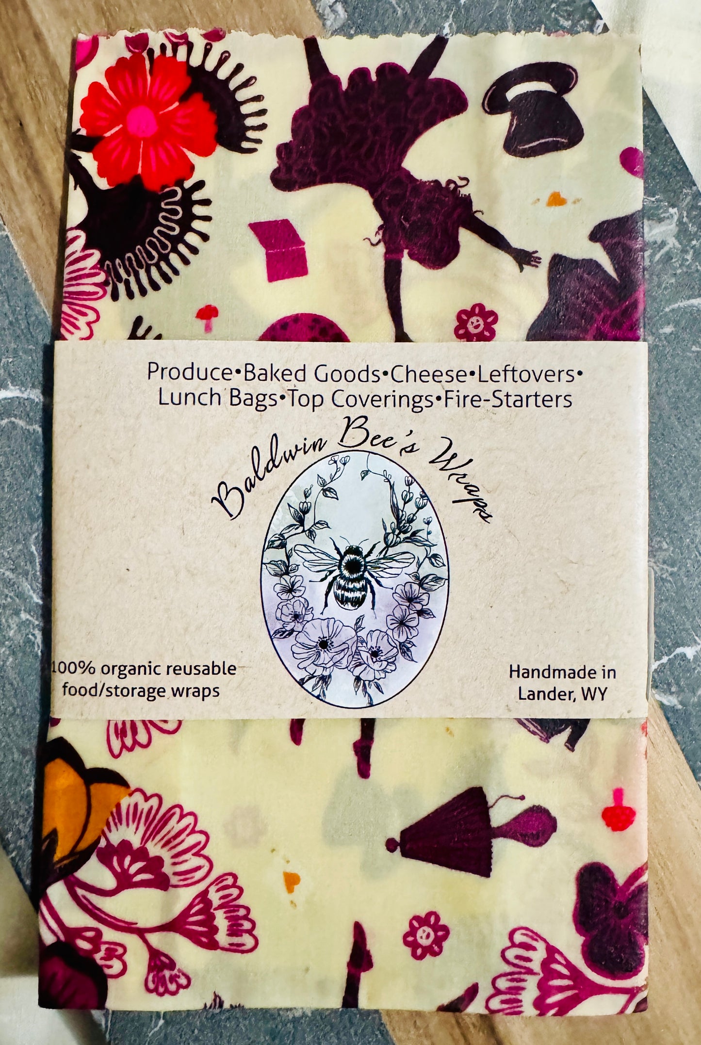 Down The Rabbit Hole- Handmade Beeswax Wraps