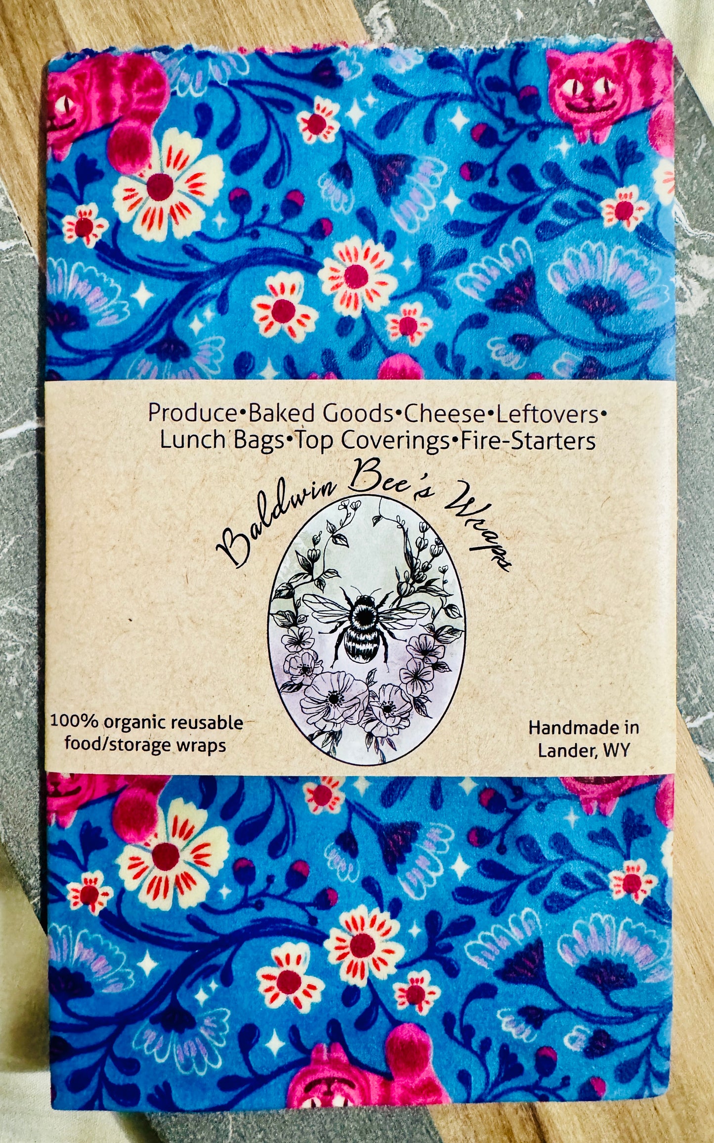 Down The Rabbit Hole- Handmade Beeswax Wraps