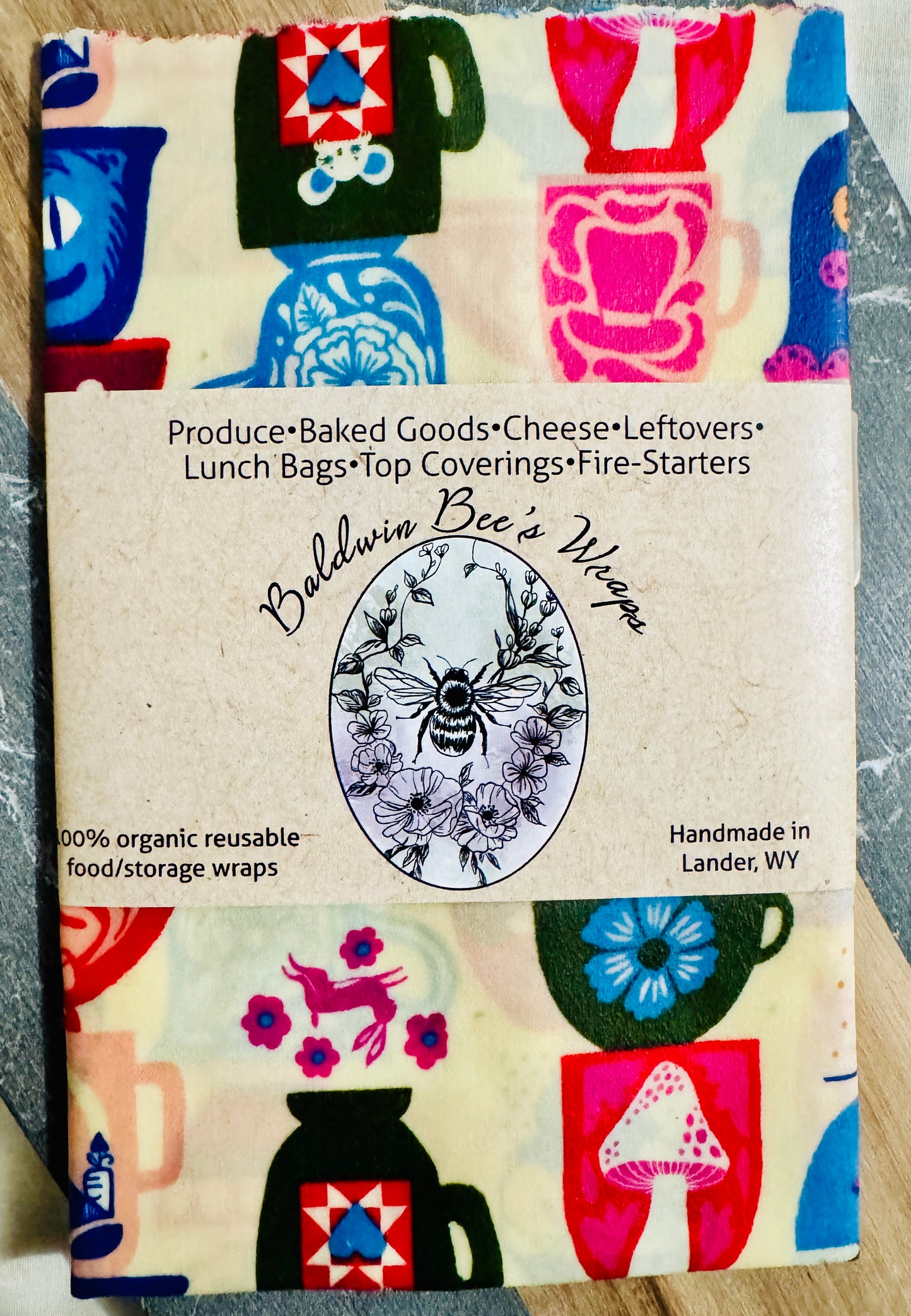 Down The Rabbit Hole- Handmade Beeswax Wraps