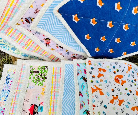 Little Ones Wash & Care Cloths — Set of 3