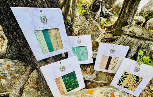 Beeswax Food Wrap Starter Set- (Mountain/Woodland)