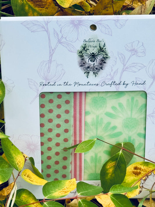 Beeswax Food Wrap Starter Set- (Misc)