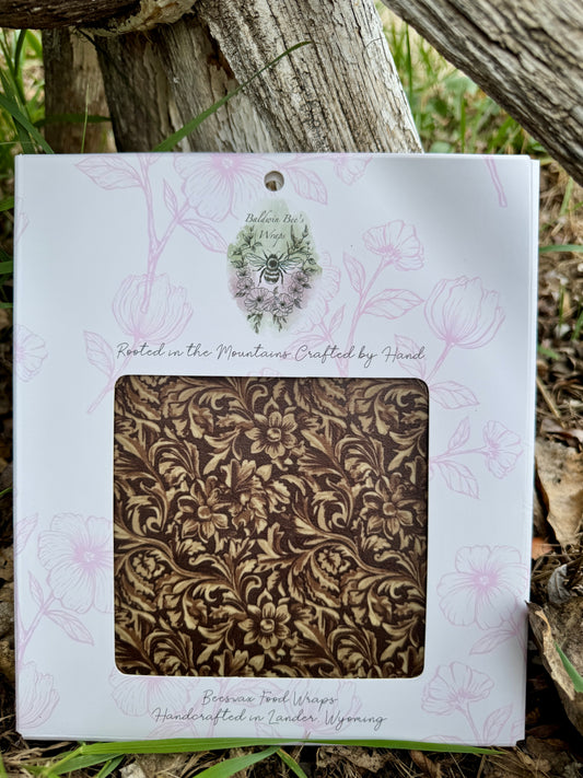 Jumbo Beeswax Bread Wrap - Reusable Bread Storage Wrap for Homemade Bread, Sourdough & Artisan Loaves  (WILDRAG)