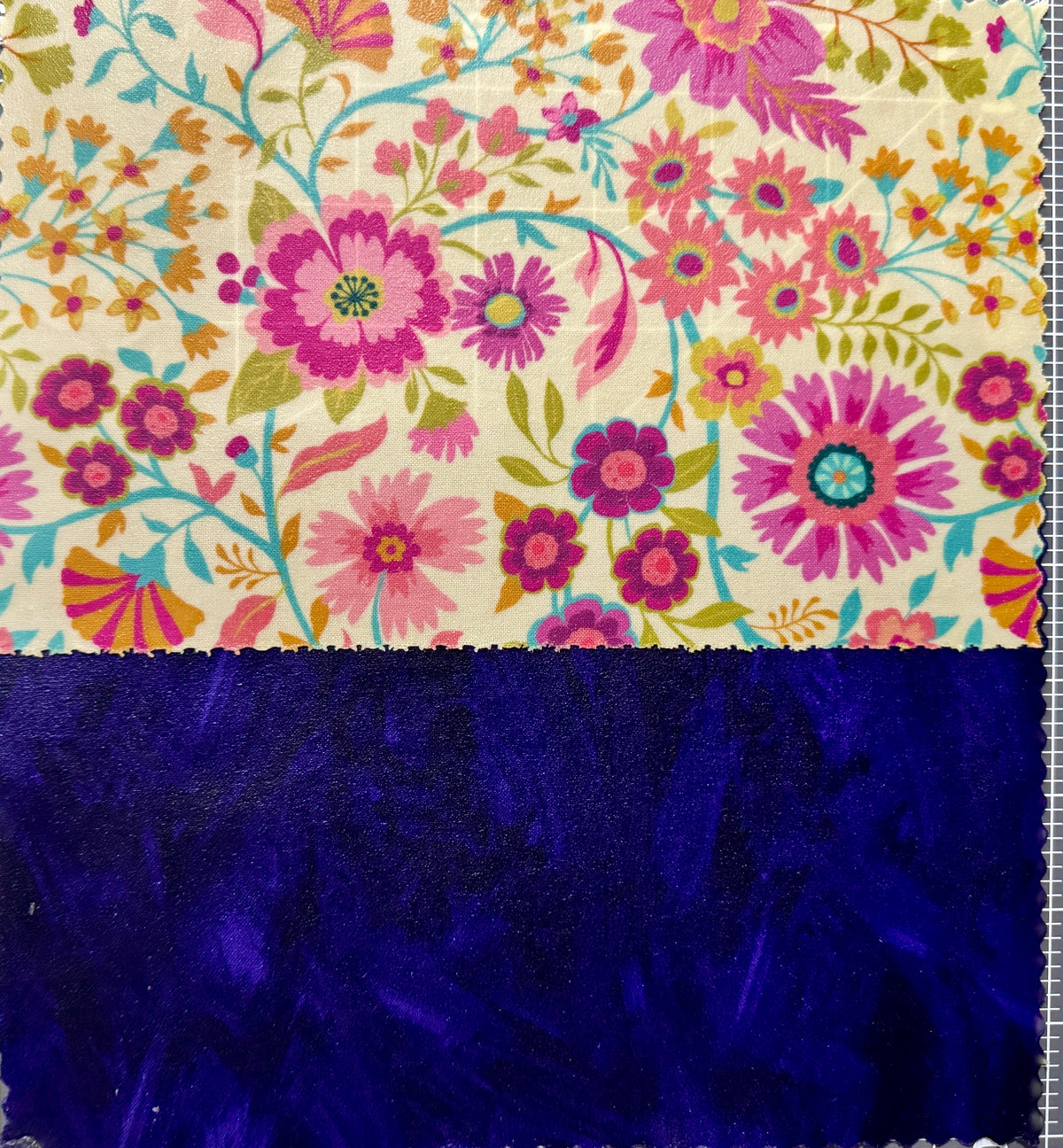 2 Pack Small 6x9" Beeswax Wrap  (PINK WILDFLOWER)