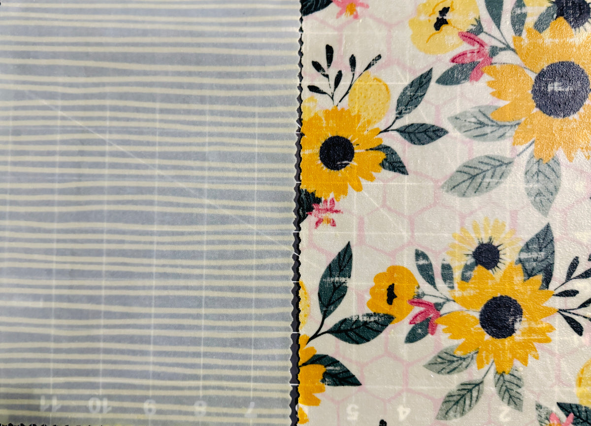 2 Pack Small 6x9" Beeswax Wrap  (SUNFLOWER)