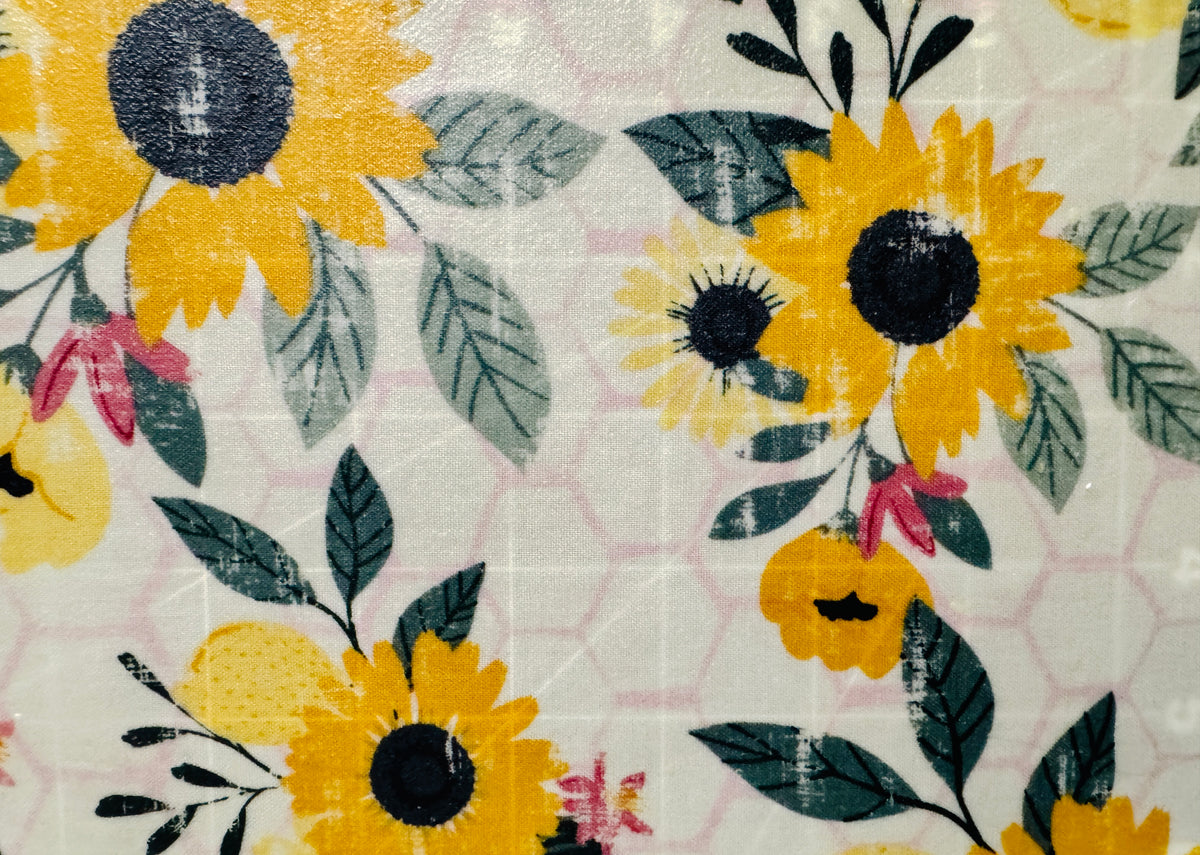 2 Pack Small 6x9" Beeswax Wrap  (SUNFLOWER)