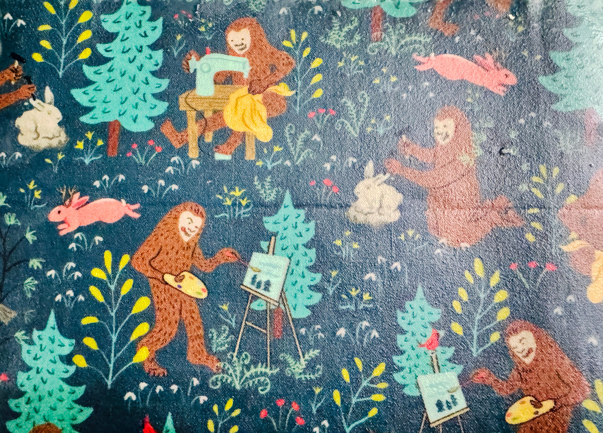 2 Pack Small 6x9" Beeswax Wrap  (BIGFOOT)