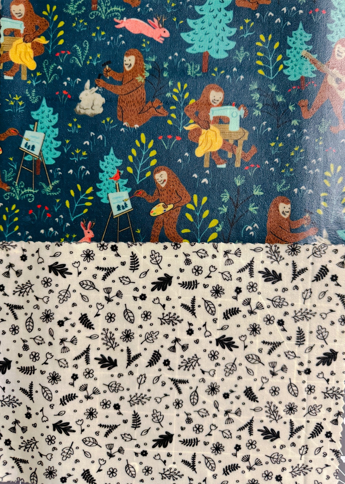 2 Pack Small 6x9" Beeswax Wrap  (BIGFOOT)