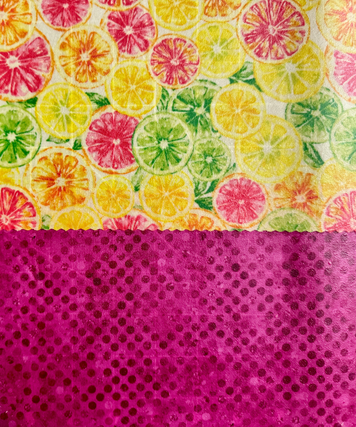 2 Pack Small 6x9" Beeswax Wrap (CITRUS)