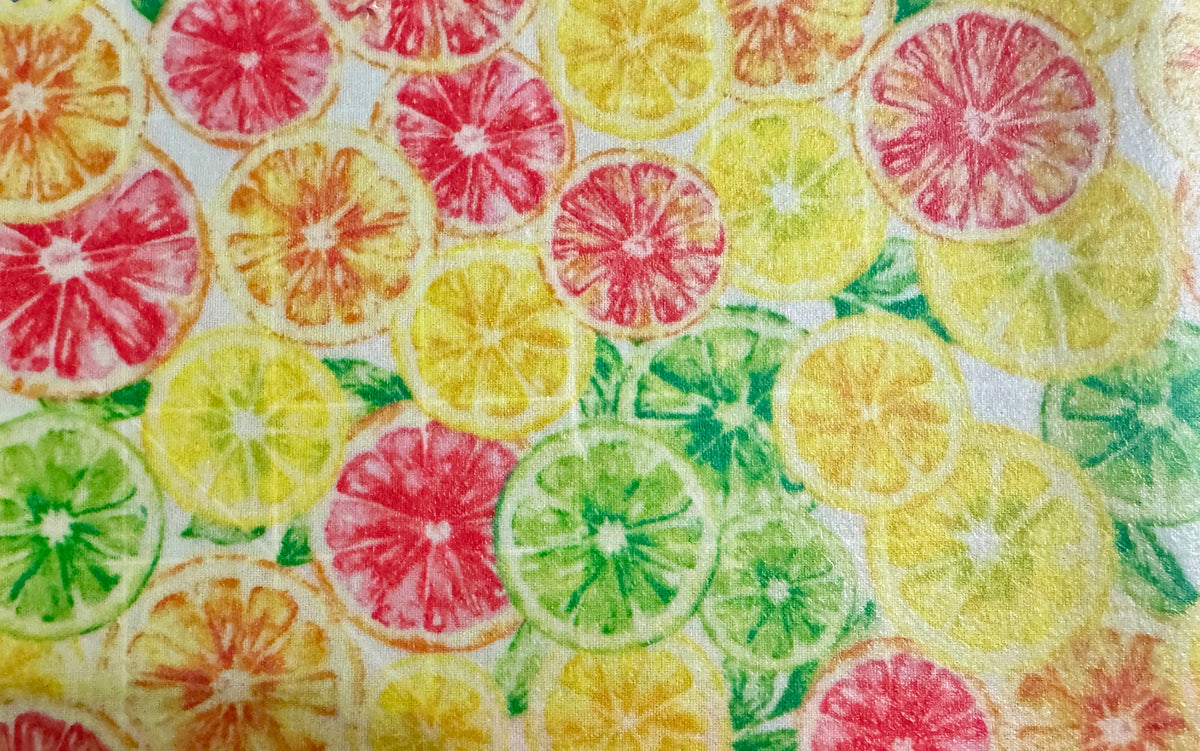 2 Pack Small 6x9" Beeswax Wrap (CITRUS)