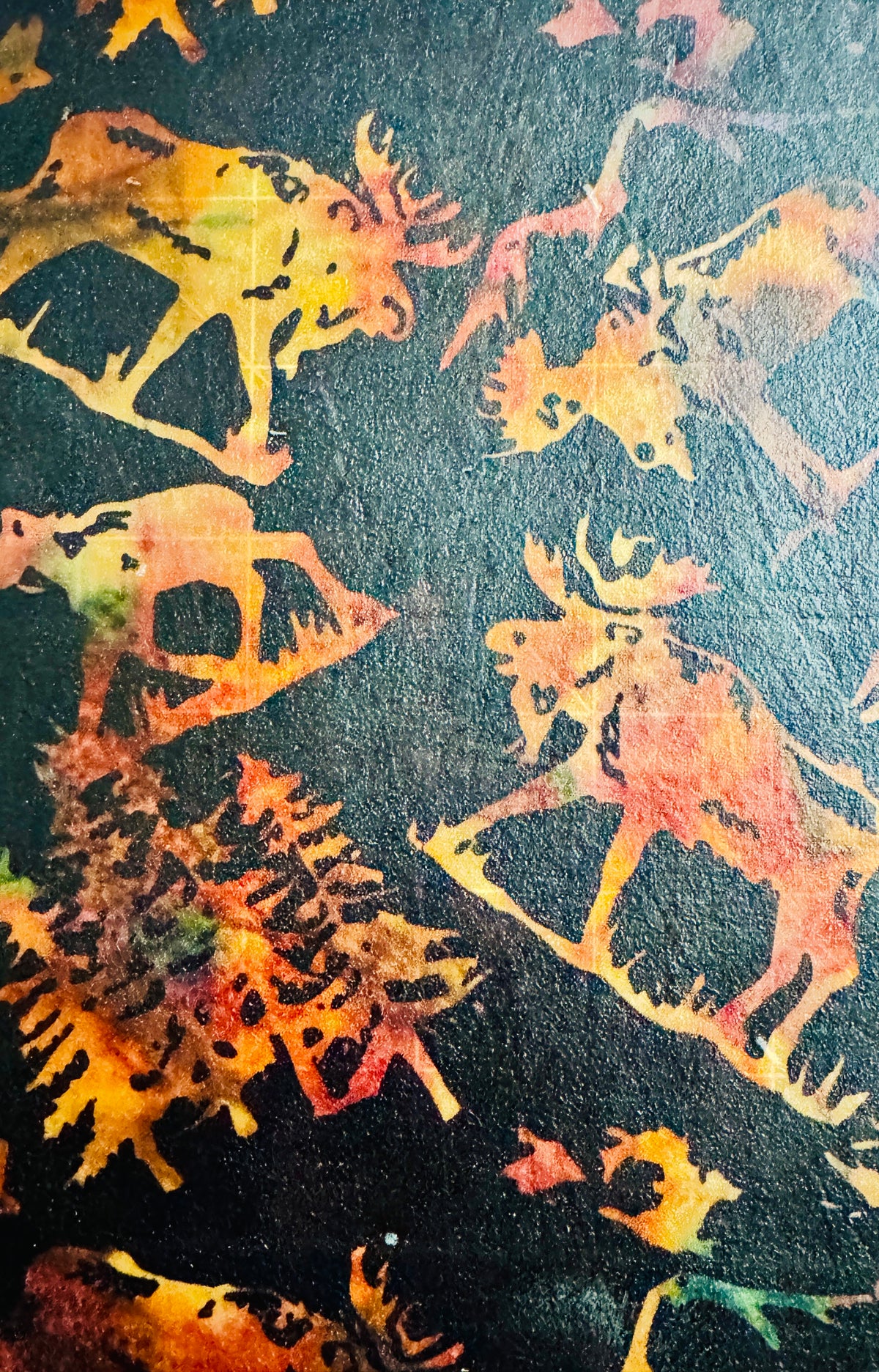 2 Pack Medium 10X10" Beeswax Wrap  (MOOSE BATIK)