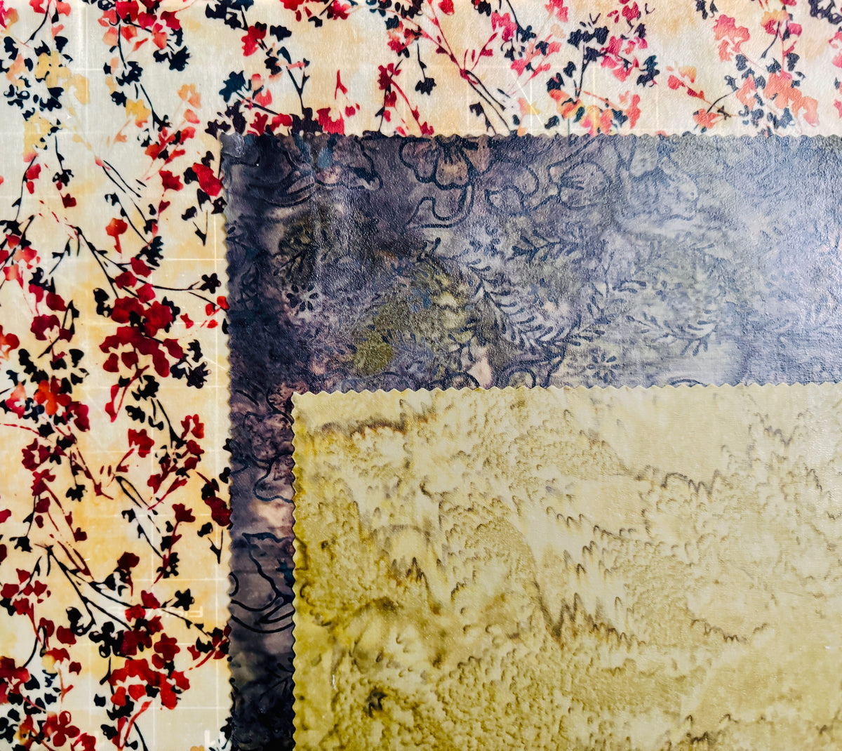 Beeswax Food Wrap Starter Set- (AUTUMN LEAVES)