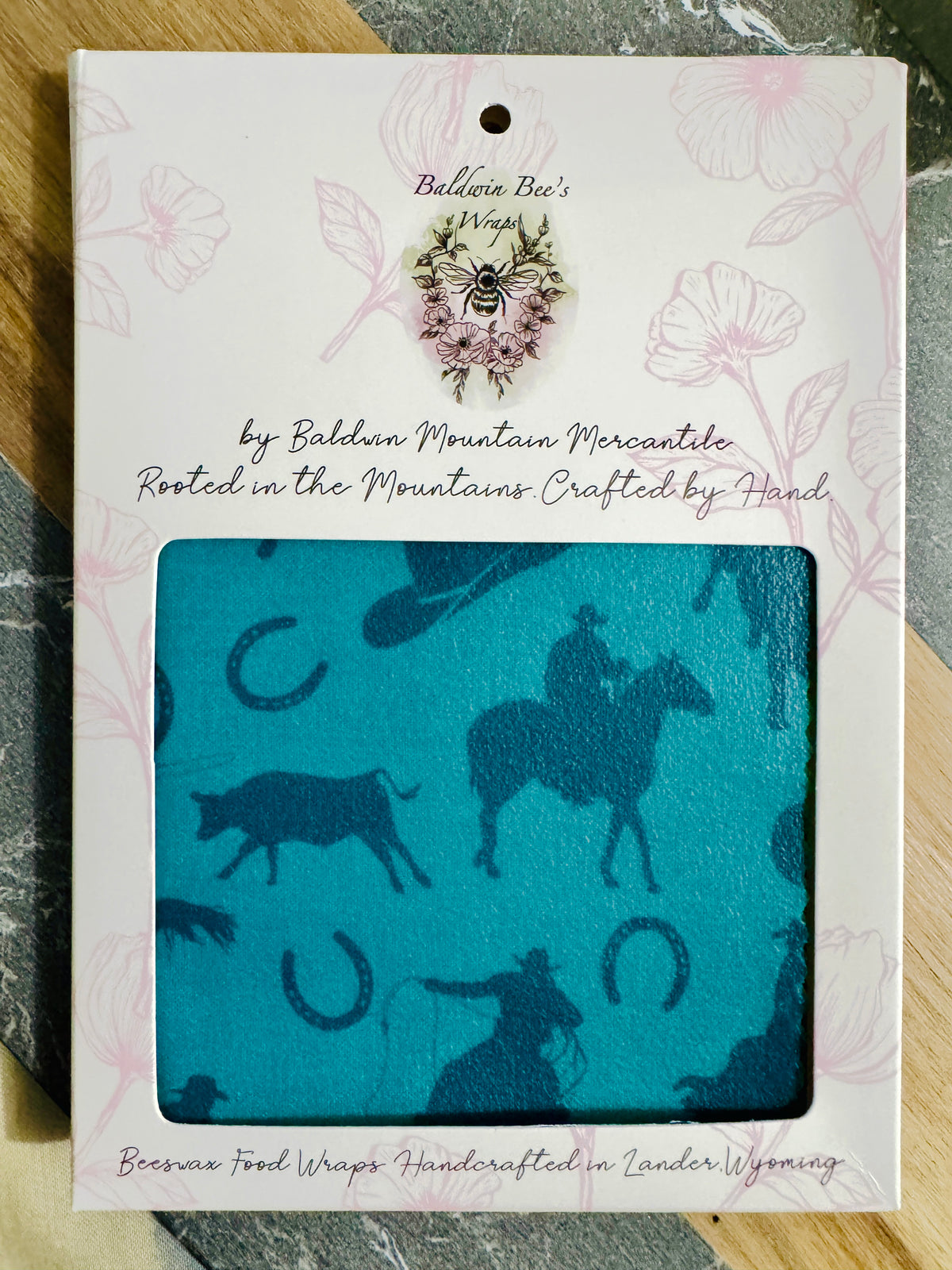 Large Beeswax Wrap- (RODEO)
