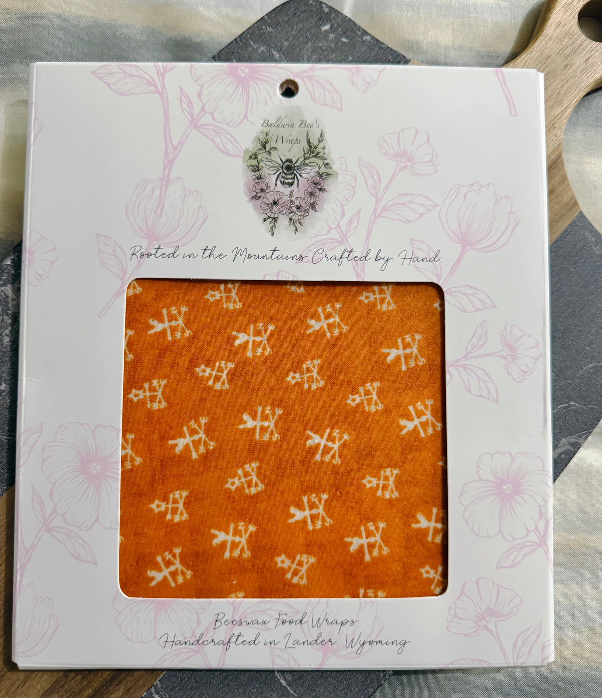 Jumbo Beeswax Bread Wrap - Reusable Bread Storage Wrap for Homemade Bread, Sourdough & Artisan Loaves  (WEATHERVANE)
