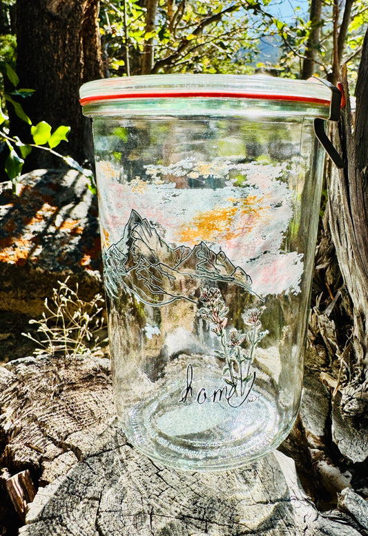 "Home" WECK Jar | Starter & Storage